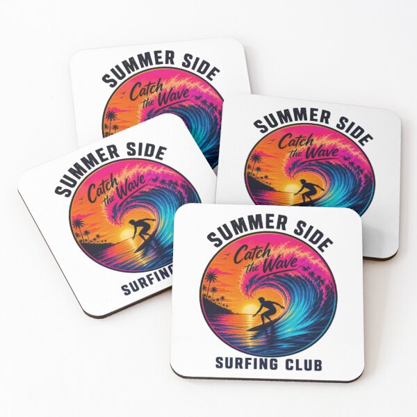 Item preview, Surfing T-Shirt – Retro Sunset Wave Surfer Design for Beach Lovers, Summer Vibes Fans & Surf Club Gift Buyers designed and sold by GemBob Creations.
