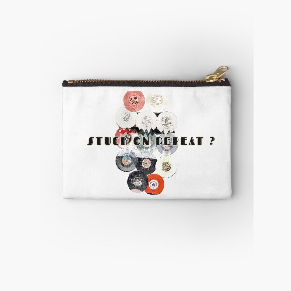Item preview, Vinyl Records Circle – Stuck on Repeat Retro Music Design designed and sold by ChiaraPagani.