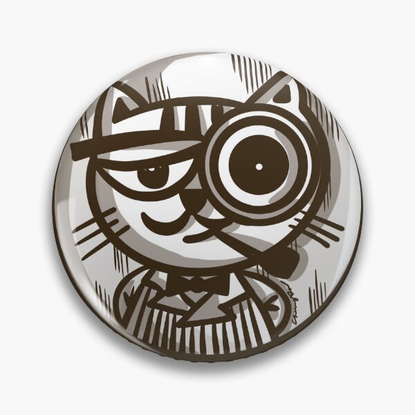 Item preview, Steampunk Cat Detective MEOWDEL - 福爾喵斗探長的奇幻系列- スチームパンク猫探偵 designed and sold by MeowdelStudio.