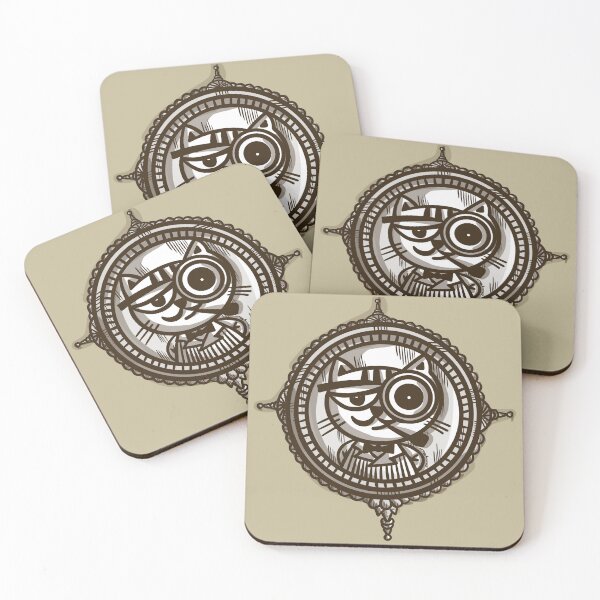 Item preview, Steampunk Cat Detective MEOWDEL - 福爾喵斗探長的奇幻系列- スチームパンク猫探偵 designed and sold by MeowdelStudio.