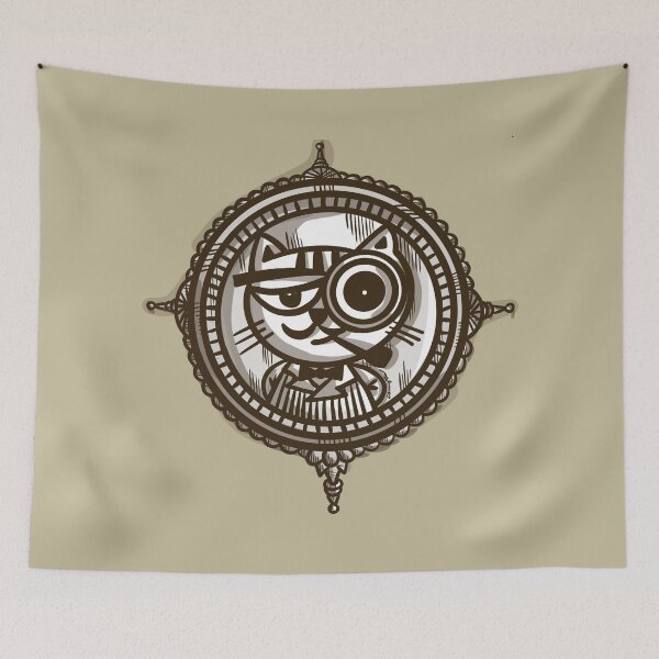 Item preview, Steampunk Cat Detective MEOWDEL - 福爾喵斗探長的奇幻系列- スチームパンク猫探偵 designed and sold by MeowdelStudio.
