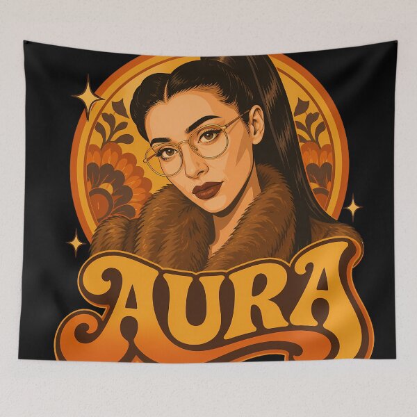 Item preview, Retro Aura Qveen Herby Aesthetic Confident Energy designed and sold by LumePrint.