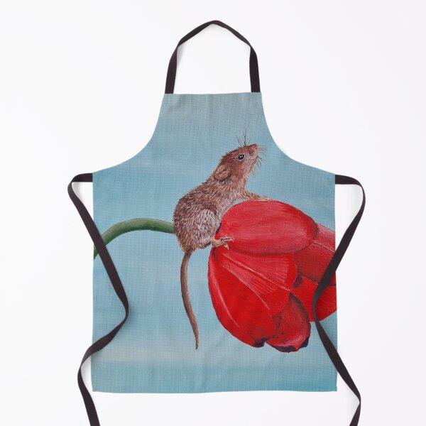 Item preview, HARVEST MOUSE ON TULIP designed and sold by jansimpressions.