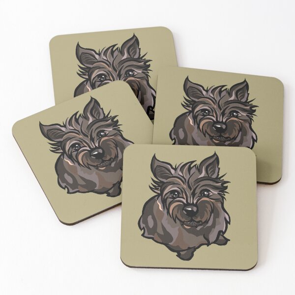 Item preview, Scruffy & Proud: The Cairn Terrier Spirit 凌亂與驕傲：凱恩梗的精神スクラフィ＆プラウド：ケアーン・テリアの精神 designed and sold by MeowdelStudio.