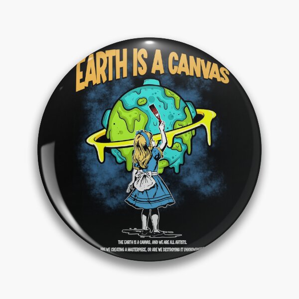 Item preview, The earth is a canvas designed and sold by NF Designs Studio DTF.