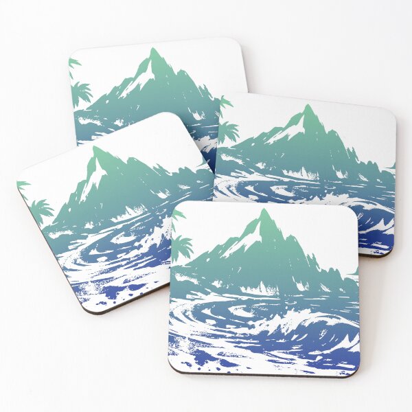 Item preview, Coastal Paradise - Screen Printing Style. designed and sold by JUANYLEPRA84.