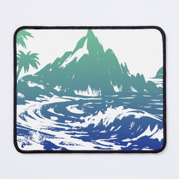 Item preview, Coastal Paradise - Screen Printing Style. designed and sold by JUANYLEPRA84.