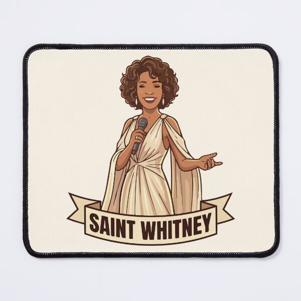 Item preview, Saint Whitney Houston designed and sold by tigrootiger.