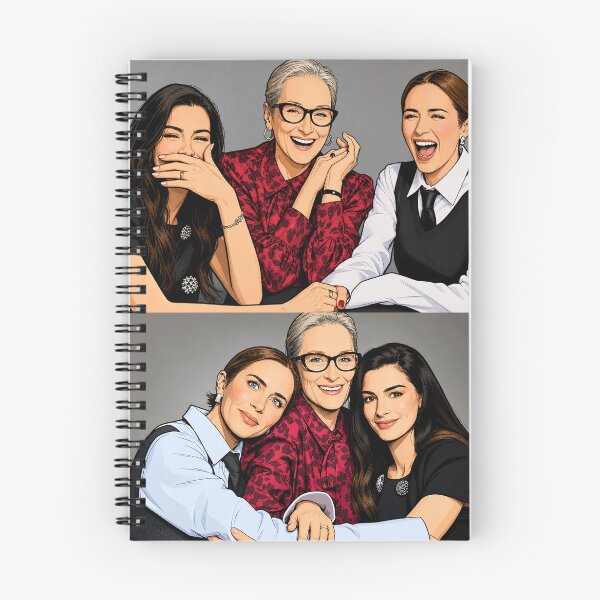 Item preview, Anne Hathaway, Emily Blunt and Meryl Streep from The Devil Wears Prada 2 (fan art) designed and sold by PopCultureAndStuff.