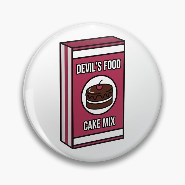 Item preview, Retro Food Devil's Food Cake Mix Box designed and sold by k3rstman1.