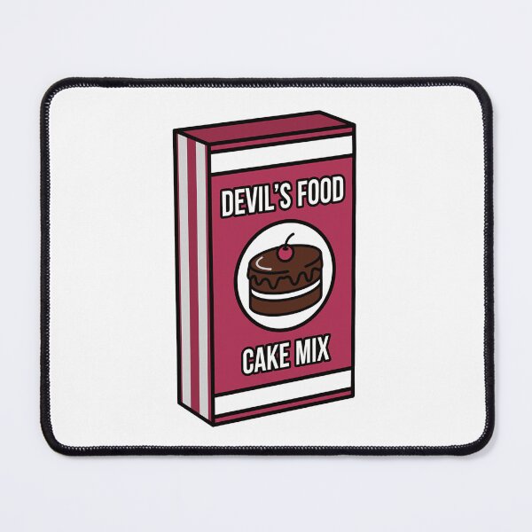 Item preview, Retro Food Devil's Food Cake Mix Box designed and sold by k3rstman1.