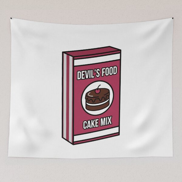 Item preview, Retro Food Devil's Food Cake Mix Box designed and sold by k3rstman1.