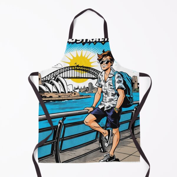 Item preview, Sydney Retro Comic Art - Australia Vintage Pop Art Travel Print designed and sold by Edszart.