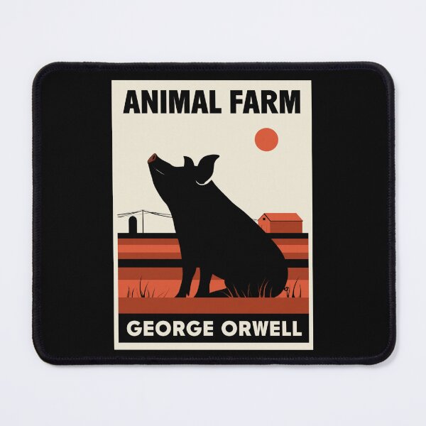 Item preview, A Vintage Poster of Animal Farm by George Orwell designed and sold by GoodOldVintage.