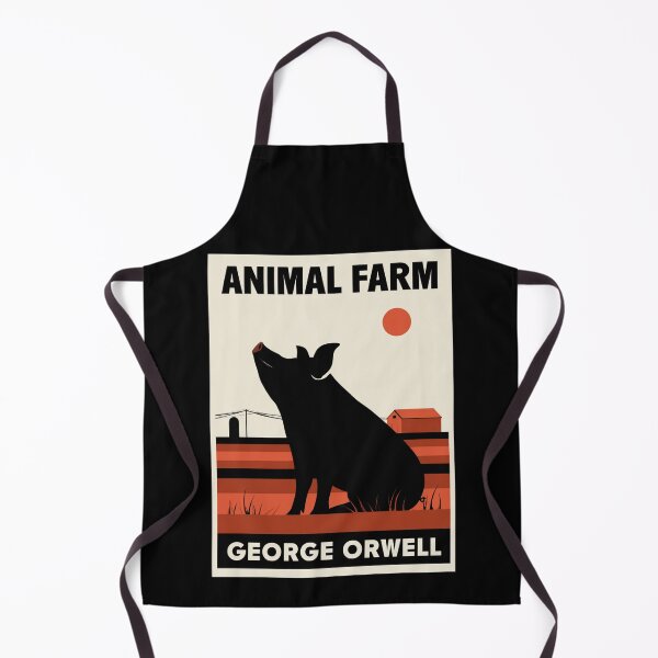 Item preview, A Vintage Poster of Animal Farm by George Orwell  designed and sold by GoodOldVintage.