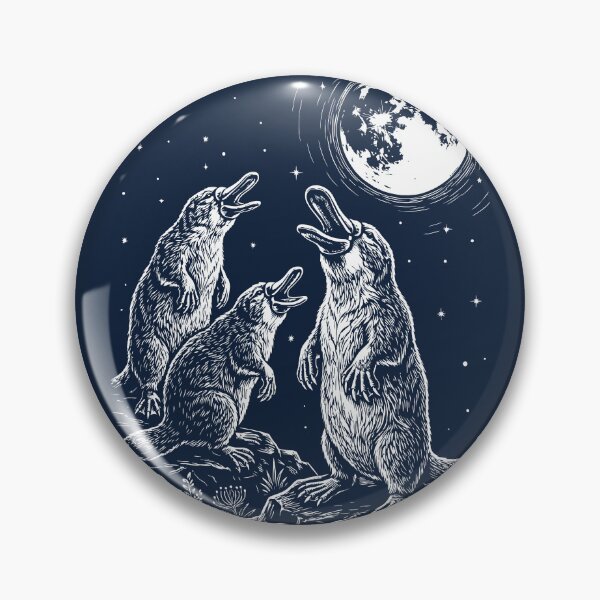 Item preview, Platypus Howling to the Moon Bird Lover  designed and sold by Y-Vibes.