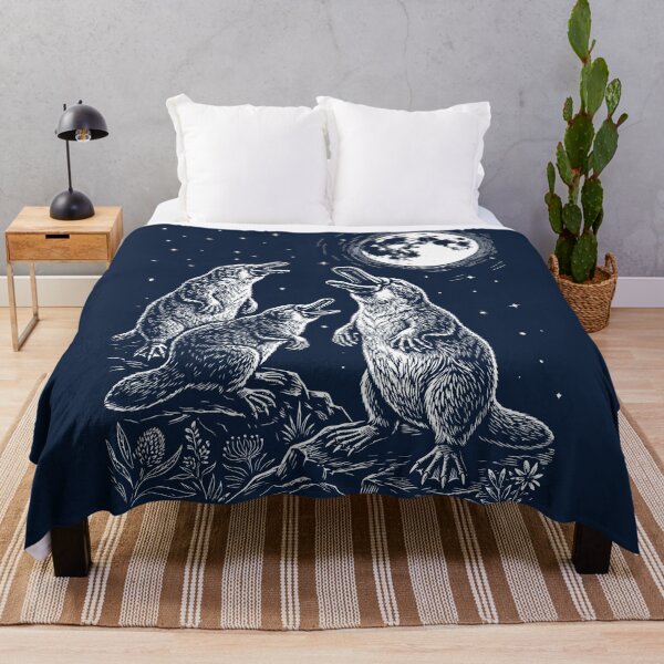 Item preview, Platypus Howling to the Moon Bird Lover  designed and sold by Y-Vibes.
