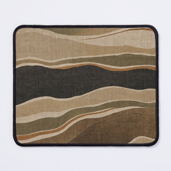Item preview, Earthy Abstract Textile Waves Pattern designed and sold by frumixart.
