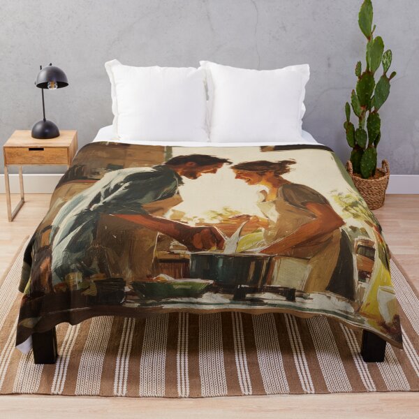 Item preview, Cooking Together at Golden Hour designed and sold by Rtymer.