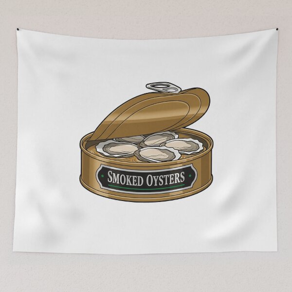 Item preview, Retro Food Vintage Smoked Oysters Can designed and sold by k3rstman1.