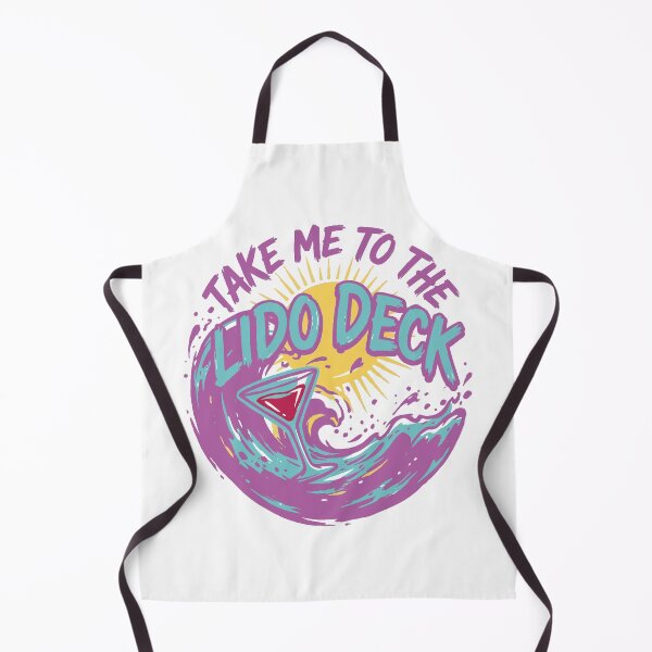 Item preview, Take Me to the Lido Deck Funny Cruise Vacation Sea Day Design designed and sold by AnimaThread.