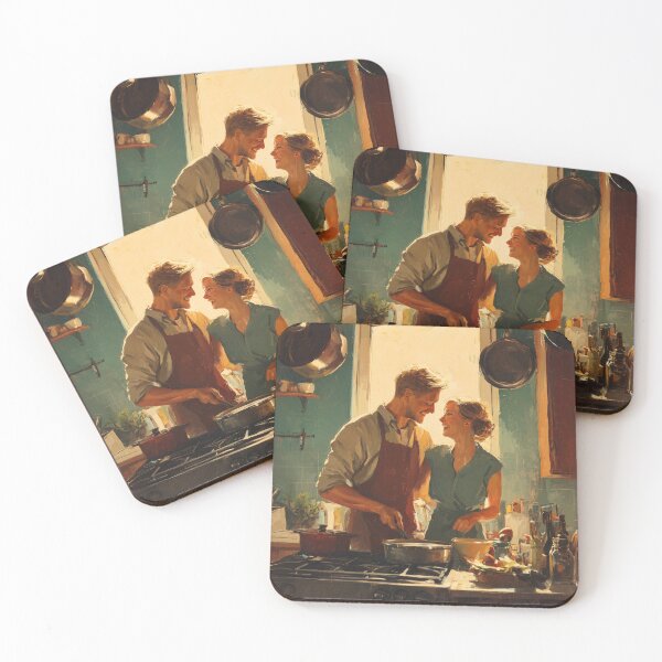 Item preview, Cooking Together at Golden Hour designed and sold by Rtymer.