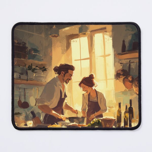 Item preview, Cooking Together at Golden Hour designed and sold by Rtymer.