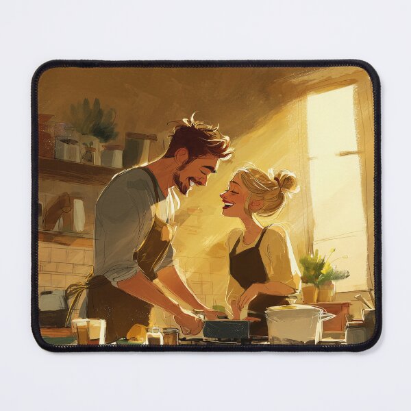 Item preview, Cooking Together at Golden Hour designed and sold by Rtymer.
