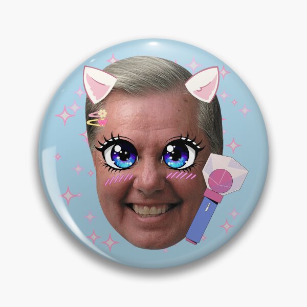Item preview, Cute Kawaii Lindsey Graham  designed and sold by The Menace Mama.