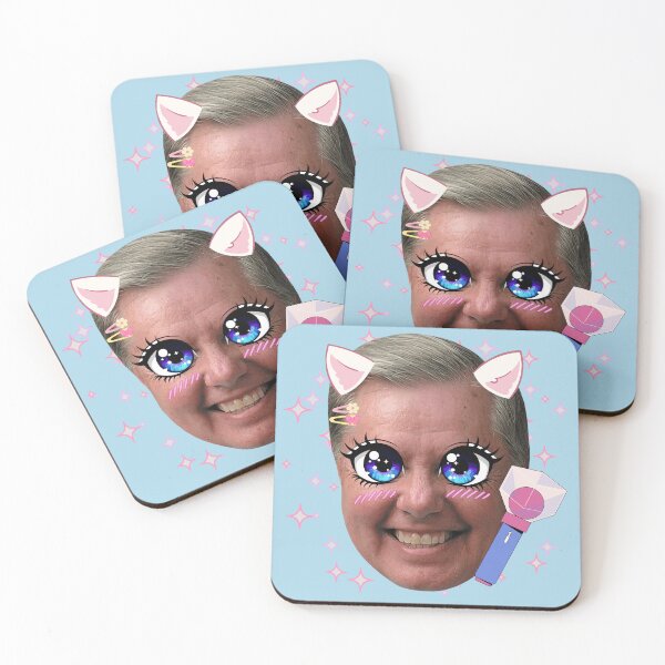 Item preview, Cute Kawaii Lindsey Graham  designed and sold by The Menace Mama.