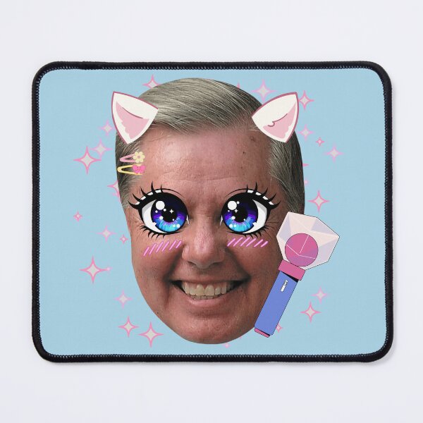 Item preview, Cute Kawaii Lindsey Graham  designed and sold by The Menace Mama.