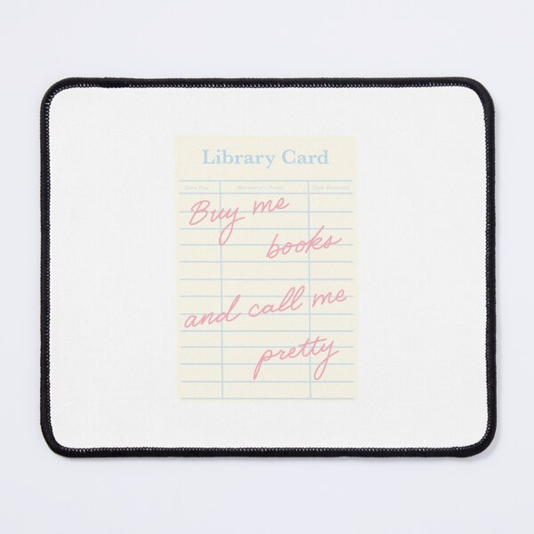 Item preview, Buy me books and call me pretty card designed and sold by evereads.