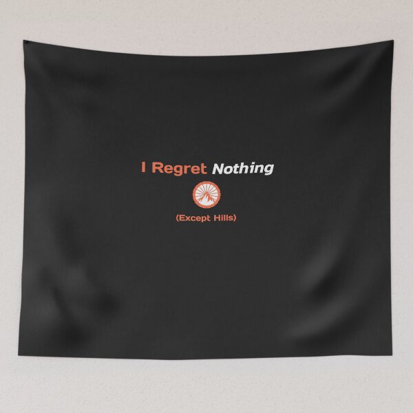 Item preview, I Regret Nothing (Except Hills) - Dad Cycling designed and sold by GreyTee.