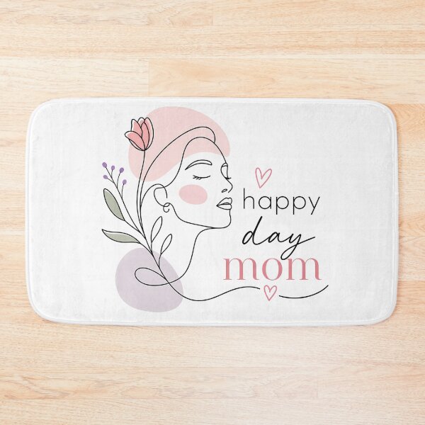 Item preview, Minimalist Floral Mom Face Mother's Day designed and sold by HOPPER420.