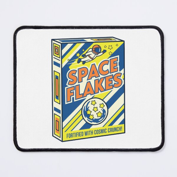 Item preview, Retro Food Space Flakes Astronaut Cereal Box designed and sold by k3rstman1.
