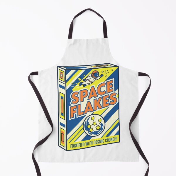 Item preview, Retro Food Space Flakes Astronaut Cereal Box designed and sold by k3rstman1.