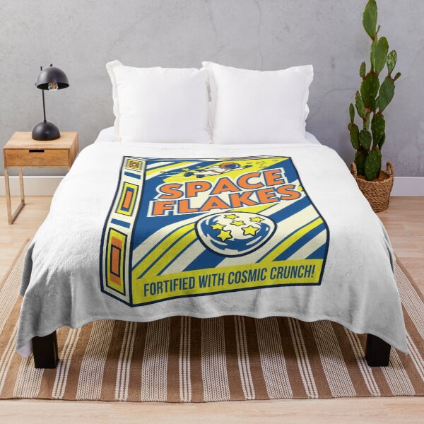 Item preview, Retro Food Space Flakes Astronaut Cereal Box designed and sold by k3rstman1.