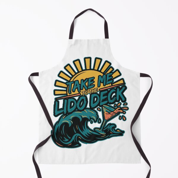Item preview, Take Me to the Lido Deck Funny Cruise Vacation Sea Day Design designed and sold by AnimaThread.