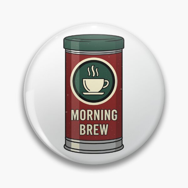 Item preview, Vintage Morning Brew Coffee Can Retro Food designed and sold by k3rstman1.