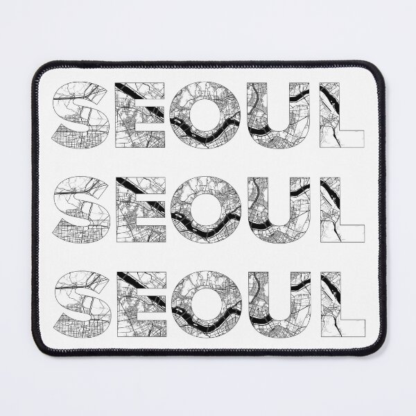 Item preview, Seoul Topographic Map designed and sold by the-craft-shop.
