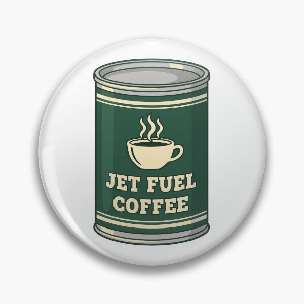Item preview, Vintage Jet Fuel Coffee Can Retro Food designed and sold by k3rstman1.