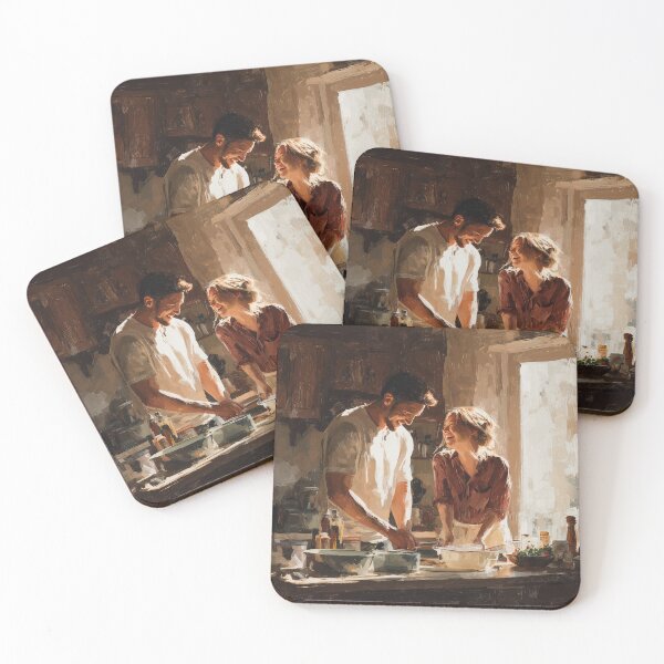Item preview, Cooking Together at Golden Hour designed and sold by Rtymer.