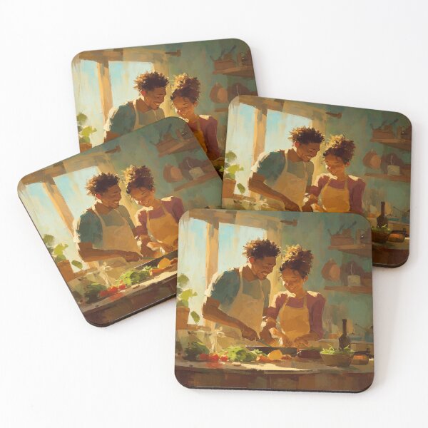 Item preview, Cooking Together at Golden Hour designed and sold by Rtymer.