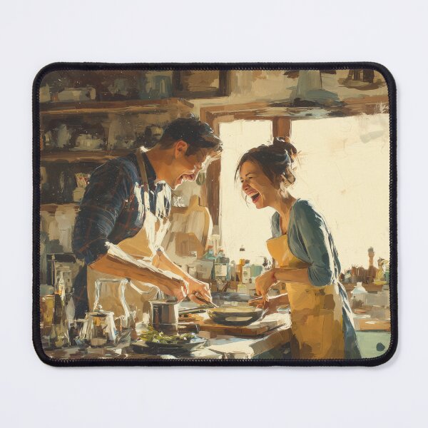 Item preview, Cooking Together at Golden Hour designed and sold by Rtymer.
