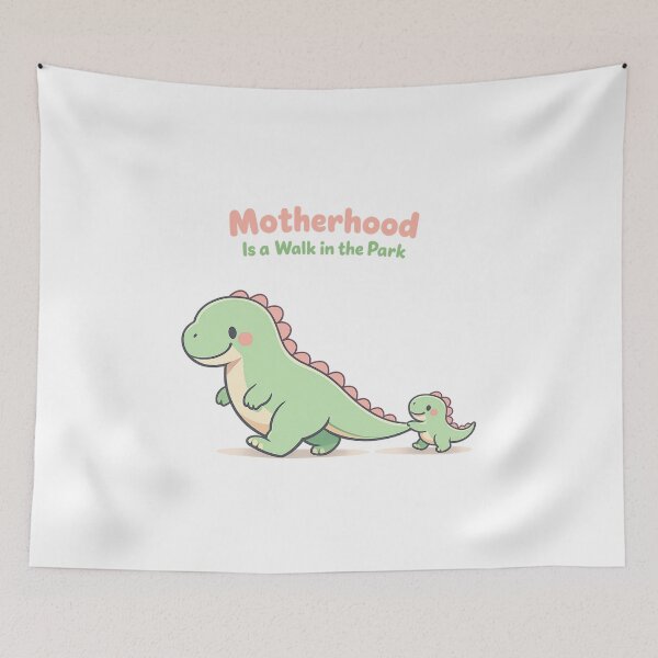Item preview, Motherhood Is a Walk in the Park designed and sold by LuveraxArt.