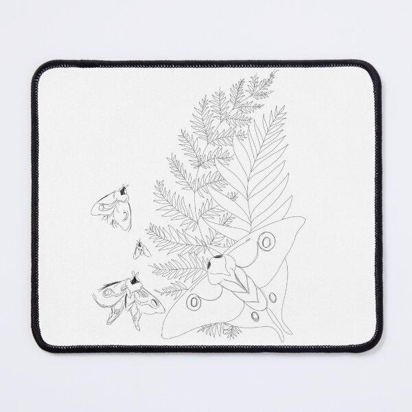 Item preview, Moths and Ferns designed and sold by urlocalartfairy.