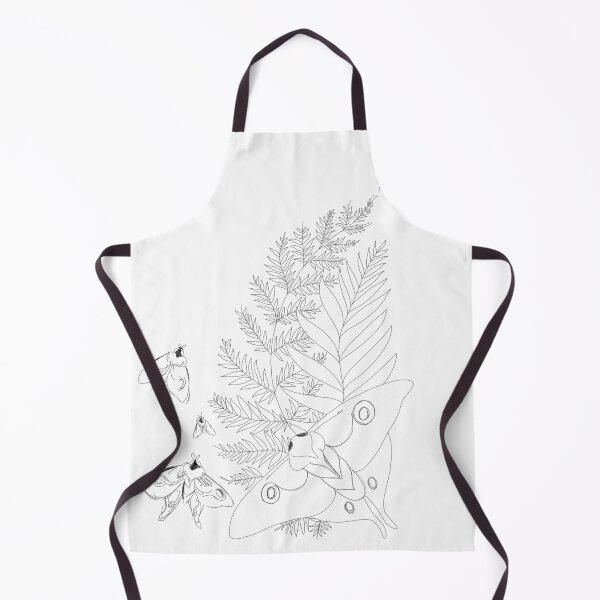 Item preview, Moths and Ferns designed and sold by urlocalartfairy.