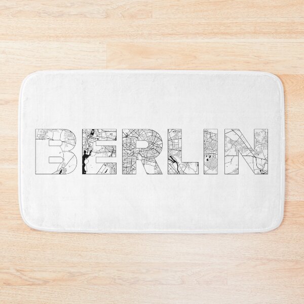 Item preview, Berlin Topographic Map designed and sold by the-craft-shop.