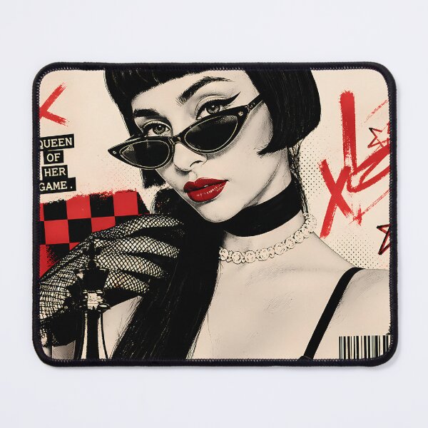 Item preview, Checkmate Queen of Her Game Edgy Streetwear Qveen Herby Aesthetic designed and sold by LumePrint.