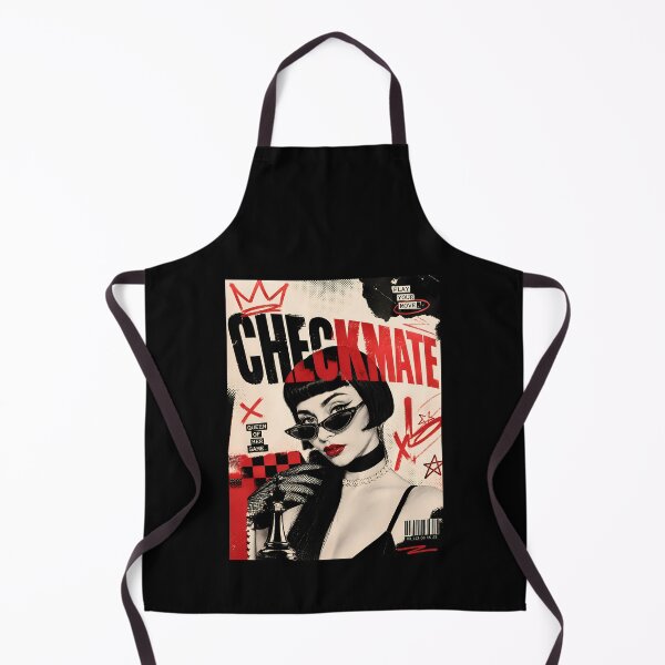 Item preview, Checkmate Queen of Her Game Edgy Streetwear Qveen Herby Aesthetic designed and sold by LumePrint.
